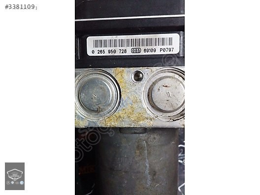 RENAULT MEGANE ABS BEYNİ 0265950728 0265234601