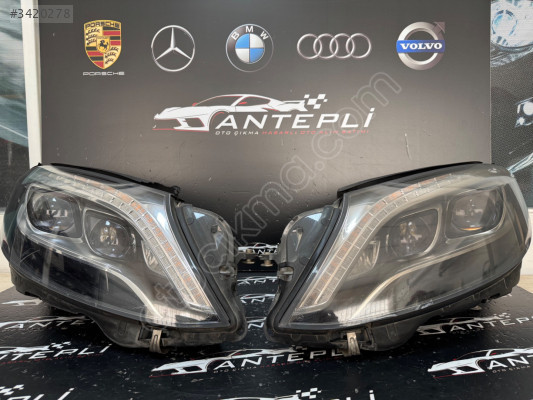 MERCEDES S SERİSİ S350 S500 W222 SAĞ SOL FAR ÇIKMA ORİJİNAL