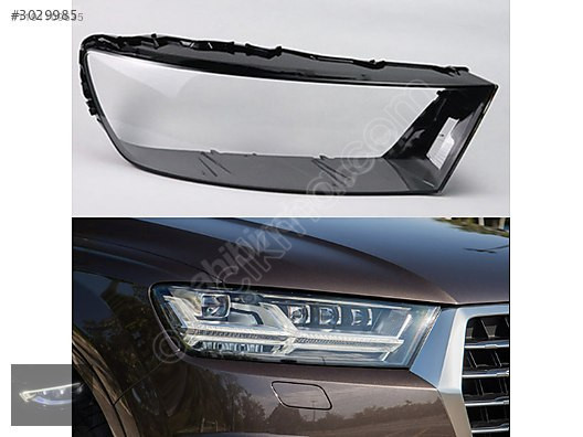 AUDİ Q7 SAĞ FAR CAMI SIFIR 2017-2020