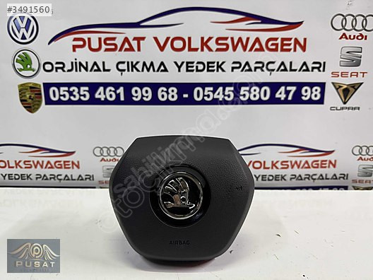 SKODA SCALA DİREKSİYON AİRBAG SIFIR 2 KOLLU 3V0880201