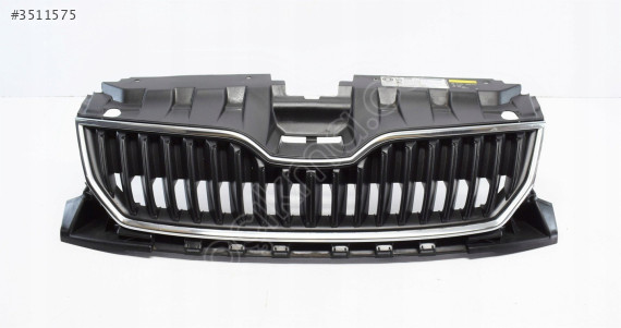 6V0853653A Skoda Fabia 15-19 Ön Panjur Krom Çerçeve .