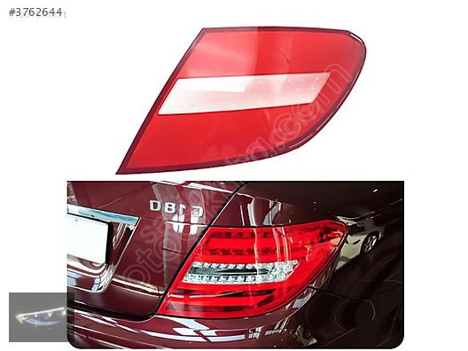 MERCEDES C SERİSİ W204 SAĞ STOP CAMI SIFIR 2011-2014