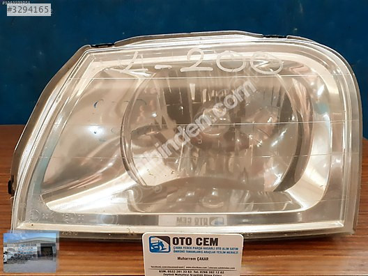 OTO CEMDEN ÇIKMA ORJİNAL MİTSUBİSHİ L200 MAGNUM SOL FAR