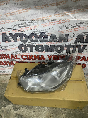 CİTROEN ELYSEE SOL ÖN FAR SIFIR ORJİNAL