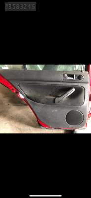 WOLKSVAGEN GOLF4 ARKA SAĞ SOL KAPI DÖŞEMELERİ SİYAH