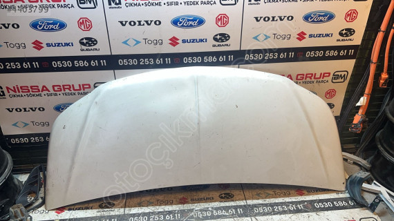 GAZ GAZELLE BEYAZ MOTOR KAPUTU - ORİJİNAL ÇIKMA YEDEK PARÇA