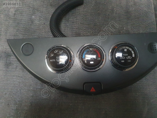 NISSAN NOTE ÇIKMA ORJİNAL KLİMA KONTROL PANELİ