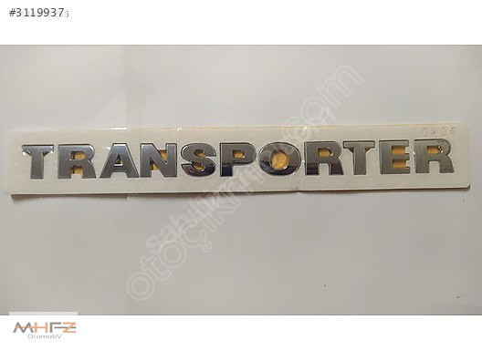 VOLKSWAGEN TRANSPORTER ARKA BAGAJ YAZISI T5 T6 T7 1 SINIF KALITE