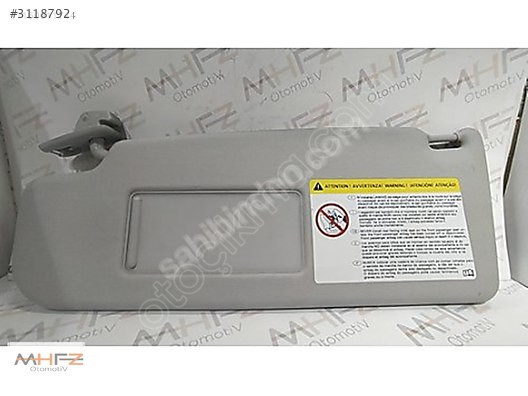 VW PASSAT B6 2006-2011 ÖN SOL GÜNEŞLİK ORJINAL GRİ