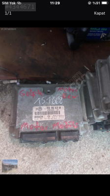 Volksvagen golf 4 motor beyni