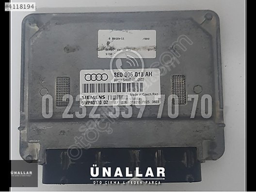 AUDİ A3 ALZ 1.6 MOTOR BEYNİ ve TÜM AKSAMLAR| ÜNALLAR OTO ÇIKMA |