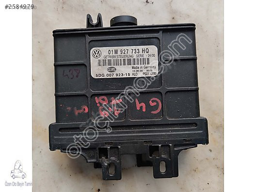 Volkswagen Golf Audi A3 Şanzıman Beyni 01M927733HQ - 5DG0079