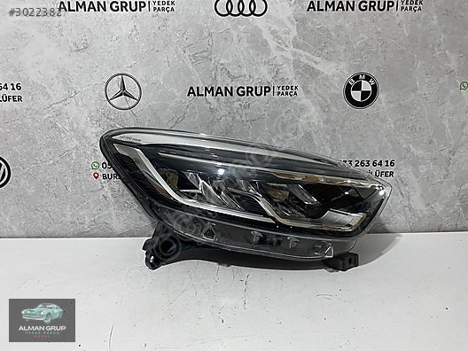 RENAULT CAPTUR FULL LED SAĞ FAR ORJİNAL