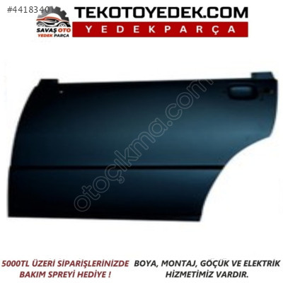 CLİO ARKA KAPI SACI SAĞ SOL 2009 VE ÜZERİ / KAMPANYA