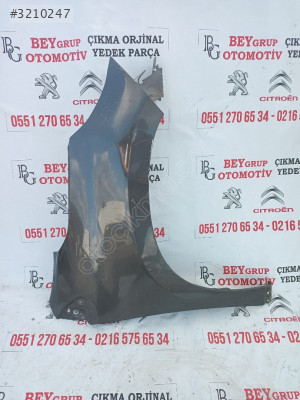 Orjinal Çıkma Peugeot 2008 Sağ Ön Çamurluk Yedek Parça