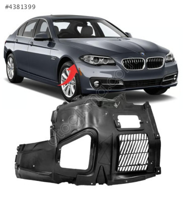 51717186728 BMW F10LCİ ÇAMURLUK DAVLUMBAZI R ÖN TARAF