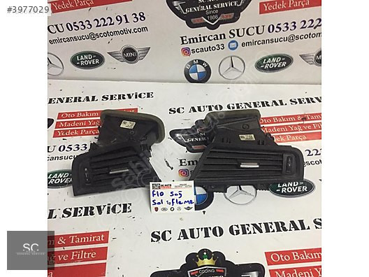 BMW 5 SERİSİ F10 SAĞ SOL KLİMA ÜFLEME