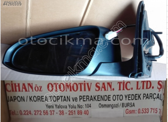 COROLLA ELKTRK SNYALSİZ AYNA 13