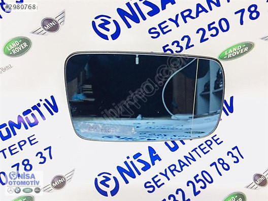 BMW 3 SERİSİ E46 KASA SOL AYNA CAMI 41-3322-453