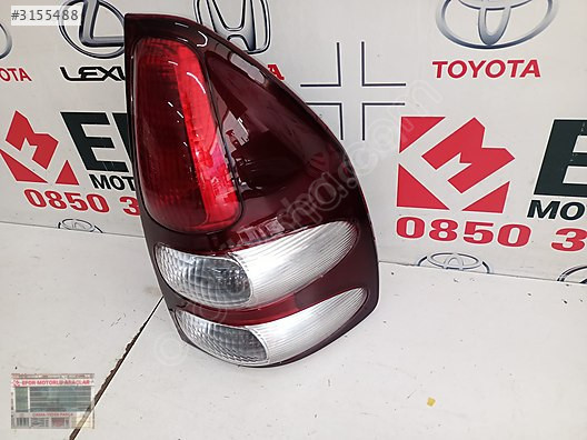 TOYOTA PRADO SIFIR SAĞ ARKA STOP OEM:81551-60700