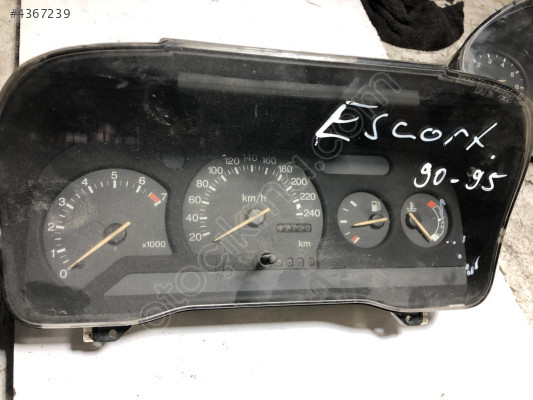 Ford Escort 1.6 CL 1990-1995 Kilometre Saati Gösterge Paneli