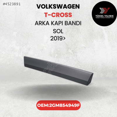 VOLKSWAGEN T-CROSS SOL ARKA KAPI BANDI 2GM854949F