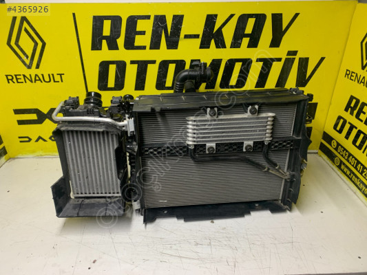 DACİA SANDERO 3  JOGGER RADYATÖR SET FAN KOMPLE HATASIZ SÖKME