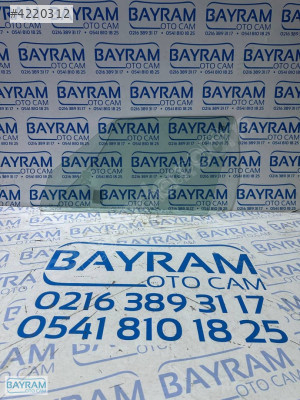 ALFA ROMEO 75 SOL ÖN KAPI CAMI