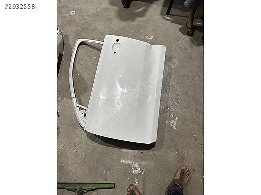 Skoda rapid sol ön kapı beyaz orjinal