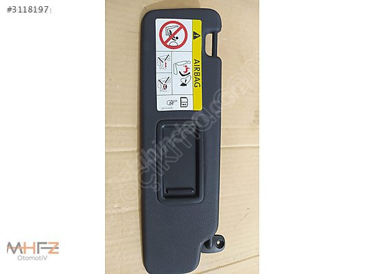 AUDİ A3 2015-2021 ÖN SAĞ GÜNEŞLİK GUNESLIK KOMPLE SİYAH