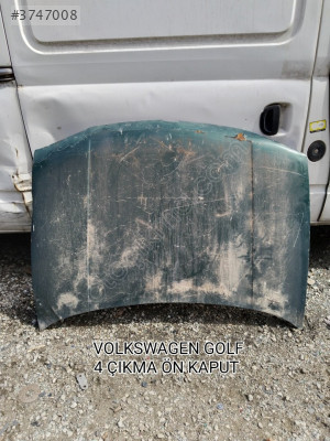 VOLKSWAGEN GOLF 4 ÇIKMA ORJİNAL ÖN KAPUT