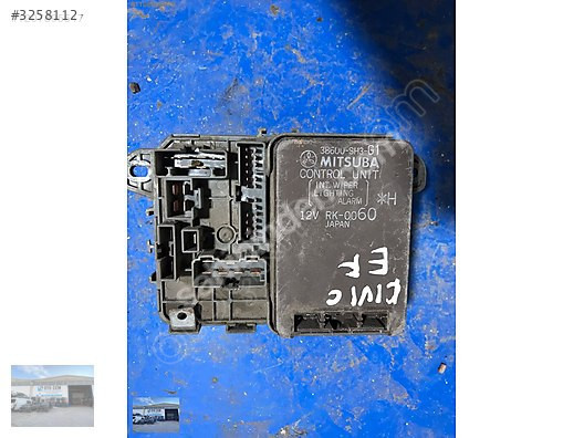OTO CEMDEN HONDA CİVİC EF KASA SİGORTA KUTUSU 38600-SH3-G1