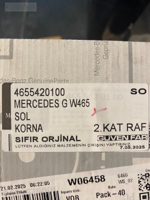 MERCEDES G W465 SOL KORNA 4655420100 SO