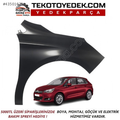 C4 ÖN ÇAMURLUK SAĞ SOL 2011 VE ÜZERİ / KAMPANYA