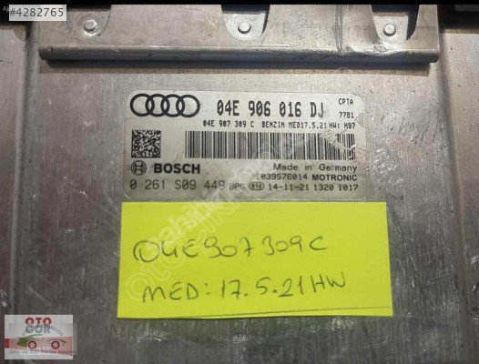 04E907309C-04E906016DJ BOSCH 0261S09449 MED 17.5.21 MOTOR BEYNİ