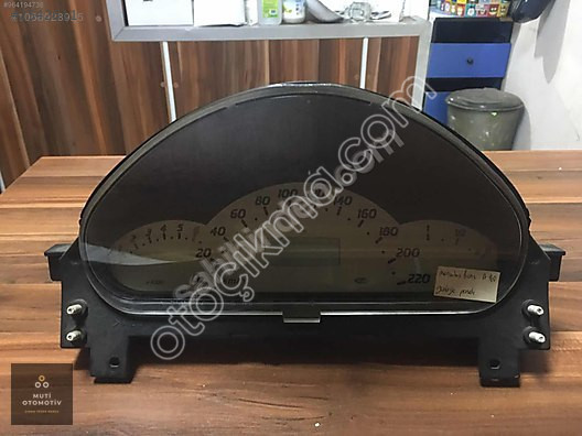 Mercedes-Benz A Class W168 97-04 Gösterge Saati A1685405211