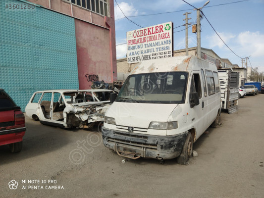 Peugeot boxer 2.5 turbolu ister komple isterseniz tek motor veril