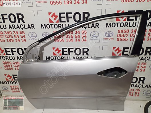 HONDA CIVIC HB ORJİNAL ÇIKMA SOL ÖN KAPI 10-13