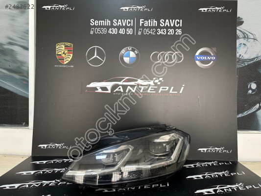 VOLKSWAGEN GOLF 7.5 SOL FAR FULL LED ÇIKMA ORİJİNAL