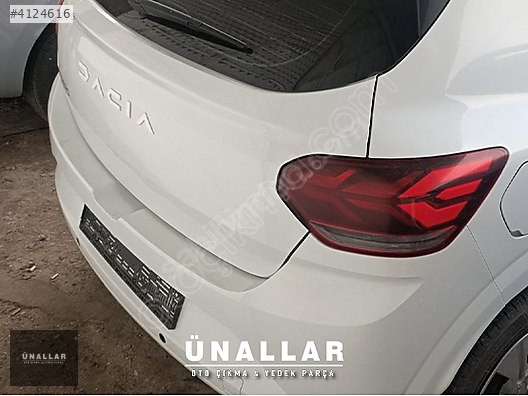 DACİA SANDERO ARKA TAMPON ve TÜM AKSAMLARI | ÜNALLAR OTO ÇIKMA |