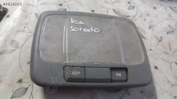 KİA SORENTO TAVAN LAMBASI.OTO ERKAN ÜNYE