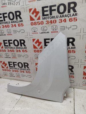 TOYOTA PROACECİTY SOL ÖN ÇAMURLUK ÇIKMA ORJİNAL YEDEK PARÇA