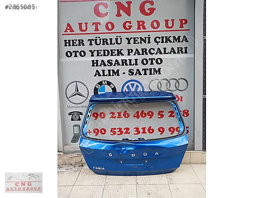 Skoda Fabia bagaj kapağı