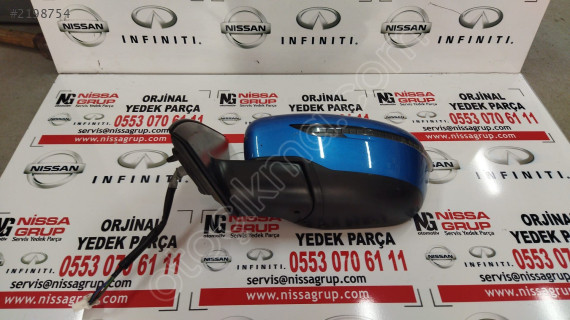 NİSSAN QASHQAİ SOL DİKİZ AYNASI ÇIKMA PARÇA J11 2014-2020