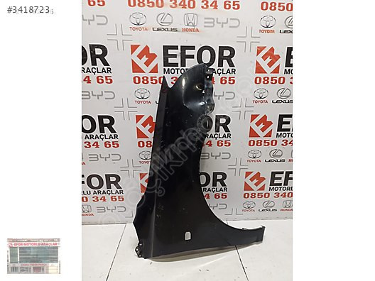 TOYOTA AVENSİS SAĞ ÖN ÇAMURLUK ÇIKMA ORJİNAL YEDEK PARÇA