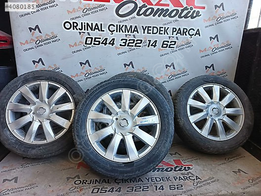 RENAULT MEGANE 2 4×100 JANT LASTİK TAKIMI RENO MEGAN