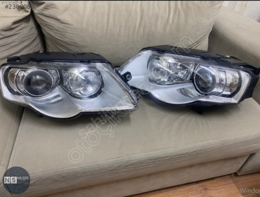 Volkswagen Passat B6 Zenon+Beyin Sağ Sol