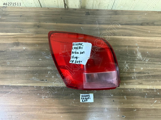 NISSAN QASHQAİ SOL STOP LAMBASI ORJİNAL ÇIKMA 07-10 MODEL