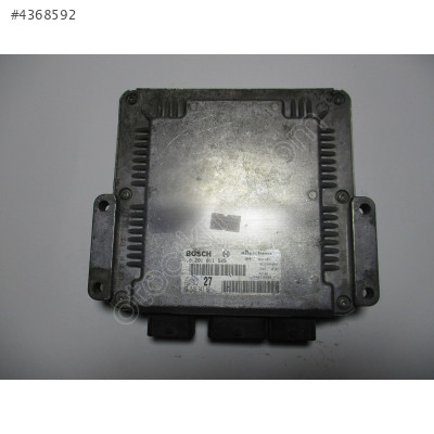 Peugeot 206 2.0 HDI Motor Beyni EDC15C2 27 0281011525 9654694380