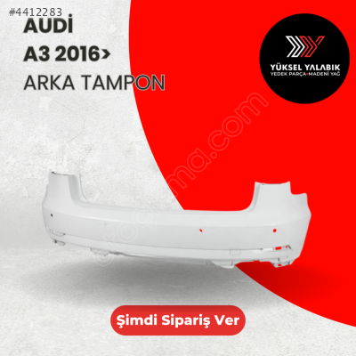 AUDİ A3 ARKA TAMPON 2016